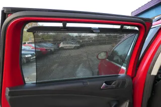 2x Passat 3C Kombi B6 Türverkleidung Verkleidung Tür HINTEN Sonnenrollo Sonnens - Bild 4