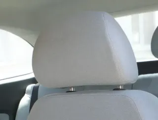 1x Seat Ibiza 6L Kopfstütze vorne rechts oder links  grau wasserblau - Bild 1