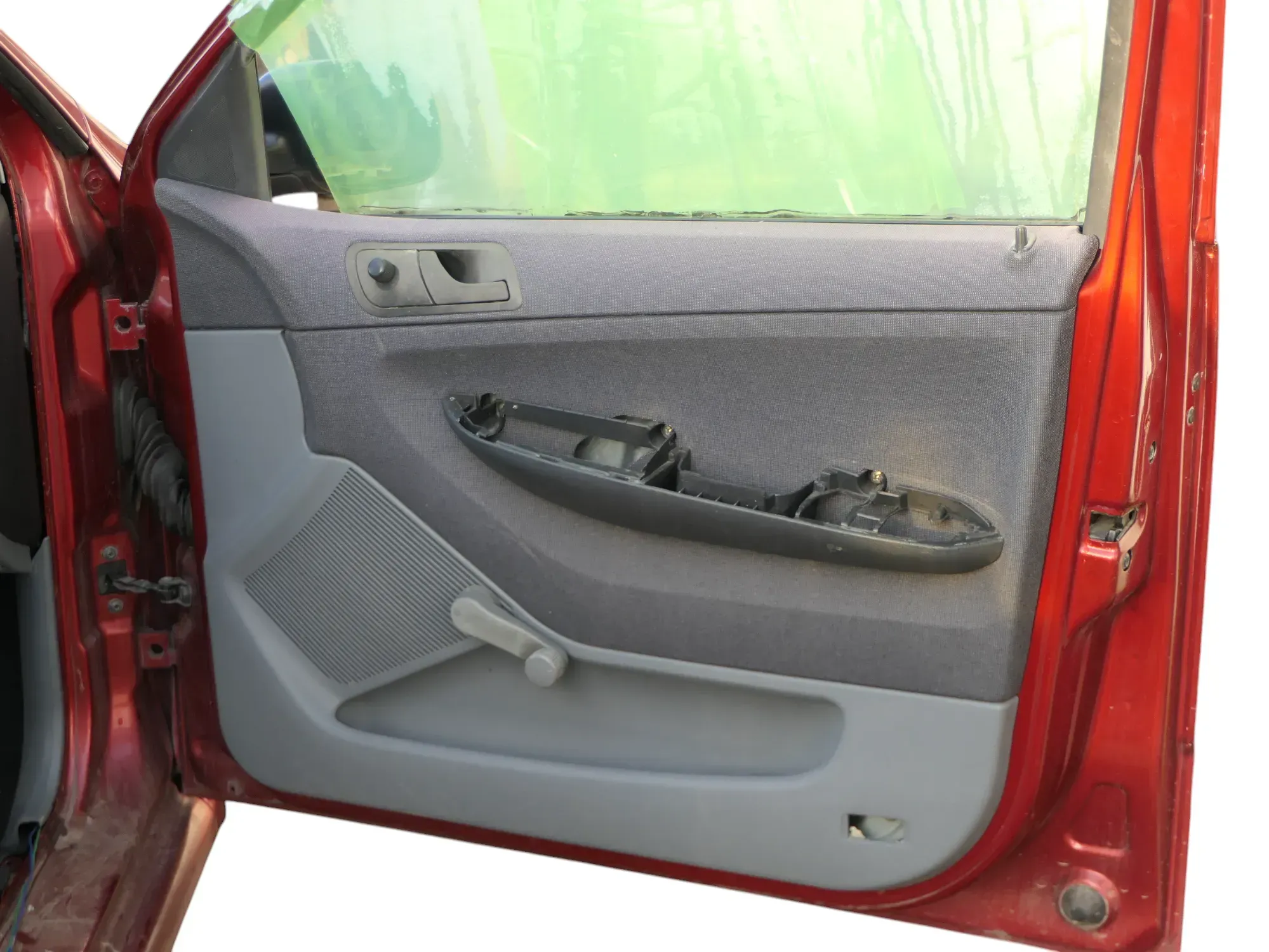 1x Fabia 6Y Türverkleidung Verkleidung Tür vorne rechts anthrazit - Bild 1