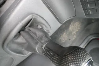 VW Lupo Polo 6N2 Schaltknauf Schaltsack Schaltung Schaltknüppel schwarz Leder - Bild 4