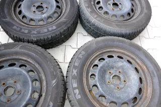 Audi A4 A6 Reifen M+S 215/60 R16 95H Felgen 6j x16H2 ET50    6,5mm - Bild 2