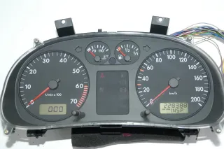 Seat Arosa Tacho Tachometer Kombiinstrument 228000km 6H0919860 Benziner 1,0 50PS - Bild 1
