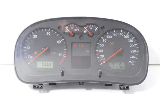 Golf 4 Tacho Tachometer Kombiinstrument ca.224.000km 1J0920822C 1,9 TDI 85kw AJM - Bild 1