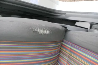 VW Fox Sitz Fahrersitz vorne links OHNEAirbag höhenverstellbar  v - Bild 6