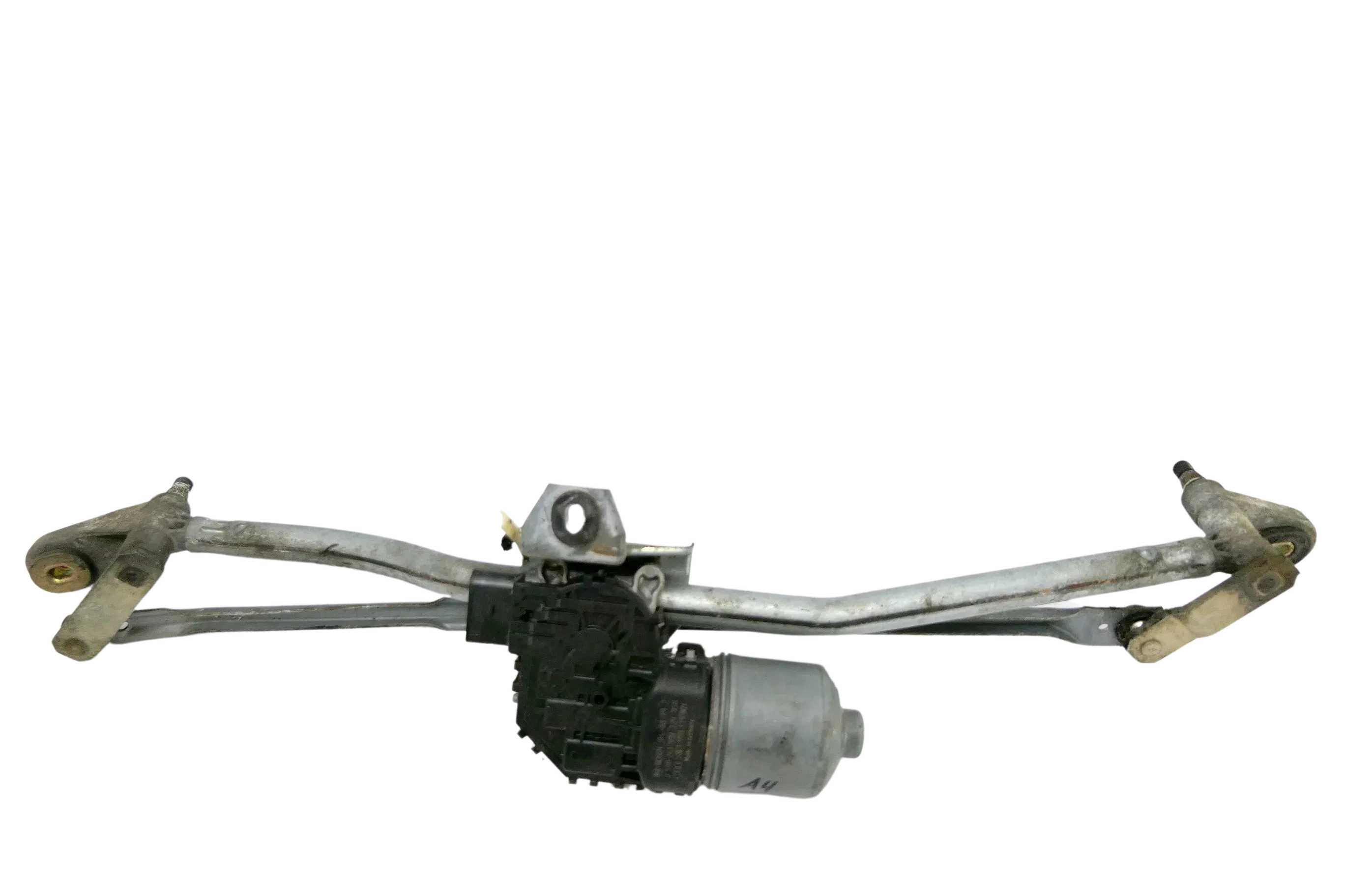 A4 8H Cabrio Wischermotor Wischer Motor mit Gestänge 8H1955603A vorn - Bild 1