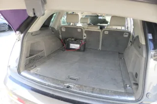 Audi Q7 4L Kombi Verkleidung Teppich Kofferraum Kofferraumteppich grau achatgrau - Bild 1
