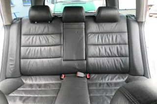 A6 4B Kombi Avant Rückbank Rücksitzbank Sitz Rücksitz Buffalino schwarz Leder - Bild 4