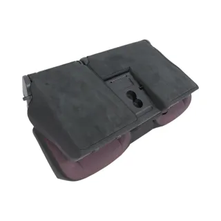 Altea 5P XL Sitz Sitze hinten Rückbank Rücksitzbank 3 Punkt Lehne rot schwarz - Bild 5
