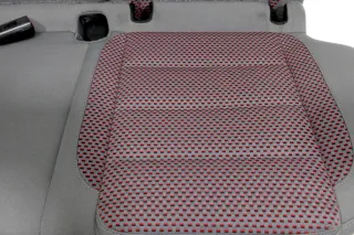 VW Golf 5 V Sitz Sitze hinten Rückbank Rücksitzbank rot anthrazit Lehne - Bild 2