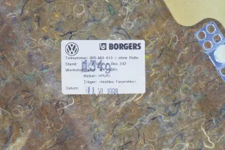 Passat 3B Limousine Laderaumabdeckung Hutablage Kofferraum schwarz - Bild 2