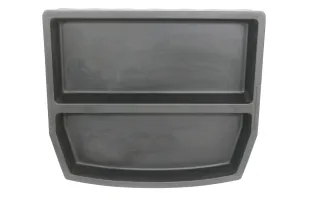 Touran 1T3 Verkleidung hinten Kofferraum Staufach 1T0857557A Fach Behälter - Bild 1