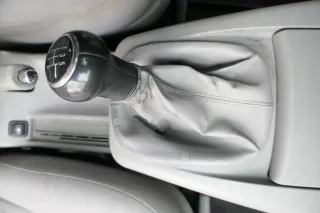 Passat 3B 3BG Schaltknauf Schaltsack Schaltung Schaltknüppel 5-Gang Leder grau - Bild 5