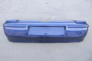 VW Polo 6N2 Stoßstange hinten Heckstoßstange Stoßfänger blau LB5N indigoblau - Bild 1