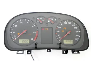 VW Golf 4 Tacho Tachometer Kombiinstrument 180.000km 1J0920802 1,4 16V 75PS 55kw - Bild 1