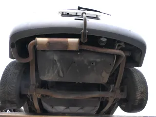VW Caddy 2K Auspuff Endschalldämpfer Mittelschalldämpfer Endtopf BSX - Bild 1