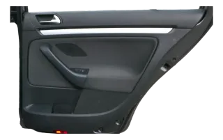 1x Golf Variant Kombi AJ5 5 1K Türverkleidung Verkleidung Tür hinten rechts schw - Bild 1