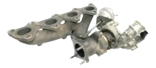 VW Golf 5 Eos Turbolader 03C145702A 1.4 TFSI 90KW CAXA Motor 03C145702A Turbo - Bild 1