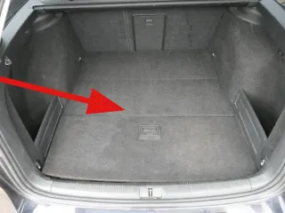 VW Passat 3C B7 Kombi Avant Verkleidung Abdeckung Kofferraum Teppich Boden hinte - Bild 4