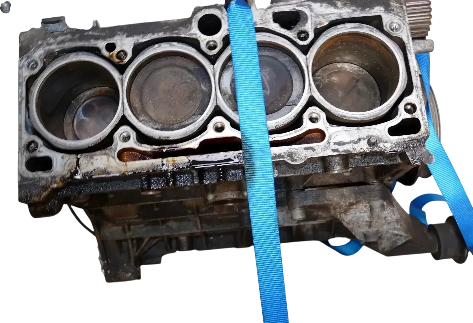 VW Passat 3B A4 B5 Motorblock Block 1,6 74kw 101PS AHL ARM - Bild 1