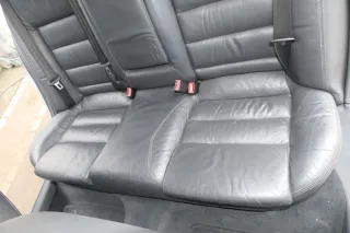 Skoda Superb 3U Sitz Sitze hinten Rückbank 3 Punkt Gurt Lehne Leder Sitzheizung - Bild 5