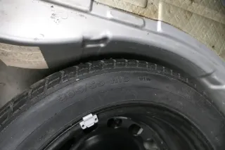 1x Passat 3C Golf Reifen Sommerreifen 205/55 R16 91W Felge 7-8mm Ersatzrad - Bild 2