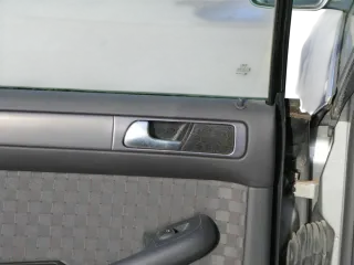 1x A6 4B Türverkleidung Verkleidung Tür hinten links schwarz soul - Bild 3