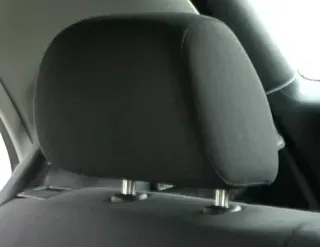 1x Fabia 6Y Kopfstütze hinten rechts / links - dunkel anthrazit - verstellbar - Bild 1