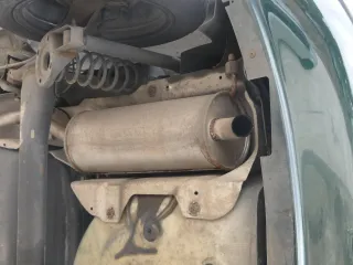 VW Polo 9N Ibiza 6L Auspuff Endschalldämpfer + Mittel hinten 1,4 BKY BBY - Bild 4