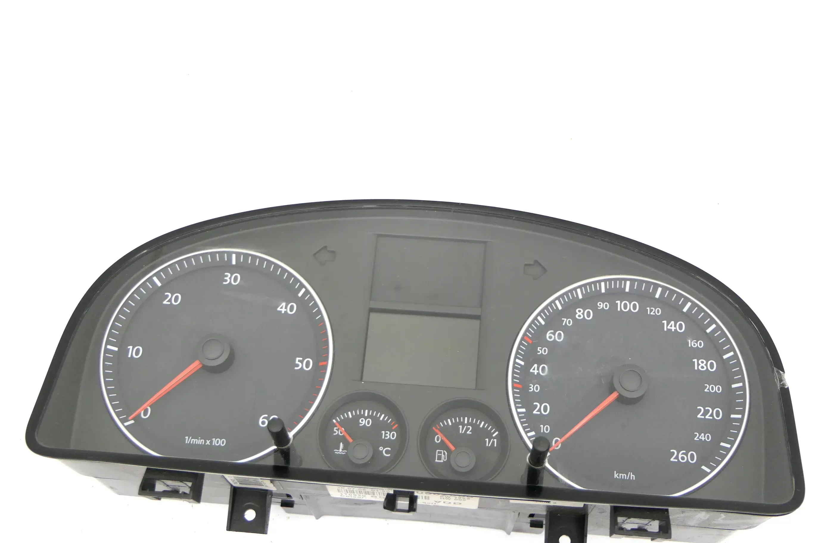 VW Touran Caddy 2K Tacho Tachometer Kombiinstrument 1T0920854C TDI BLS - Bild 1
