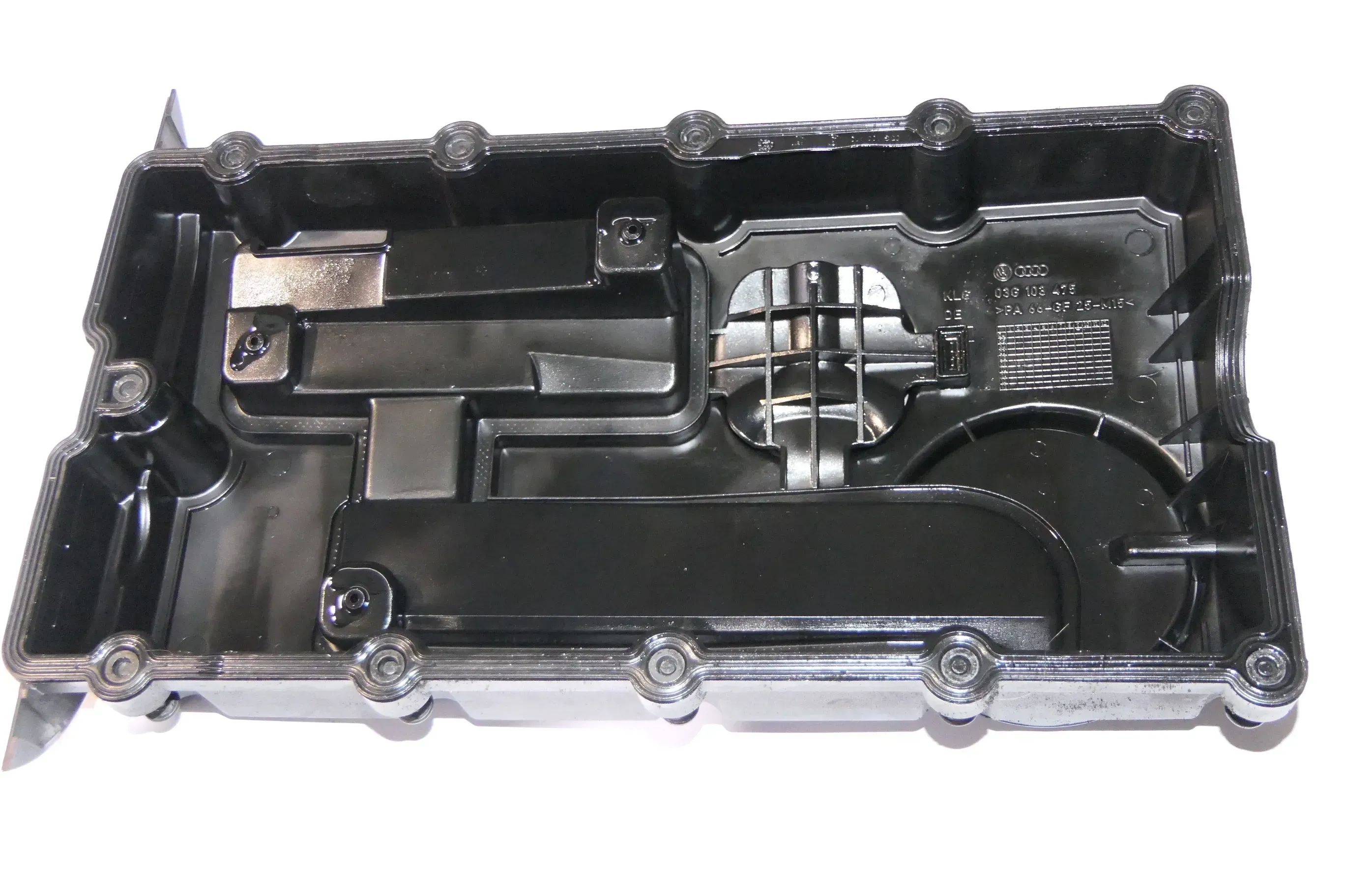 Passat 3C Gol Zylinderkopf Deckel 2.0 TDI 16V 03G103475 Ventildeckel BKD BKP AZV - Bild 1