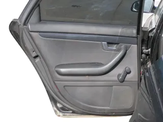 1x A4 8E B6 Türverkleidung Verkleidung Tür hinten links soul schwarz - Bild 1
