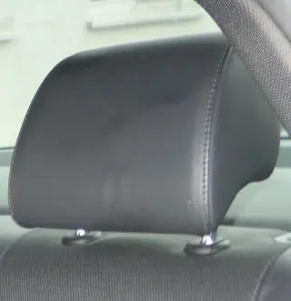1x Audi A6 4F C6 Kopfstütze hinten links Kopfstützen Leder Perlnappaleder - Bild 2