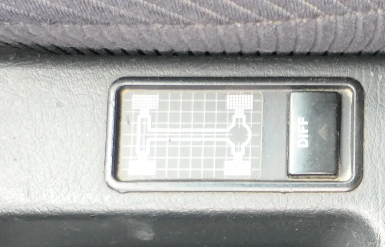 Audi 100 80 Qattro Allrad Differntialsperre Steuergerät Schalter 443919214E Diff - Bild 1