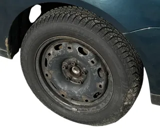 4x Polo 6R 9N Ibiza Felgen 185/60 R14 T Winterreifen M+S 6jx15 ET38 Reifen 6-8mm - Bild 7