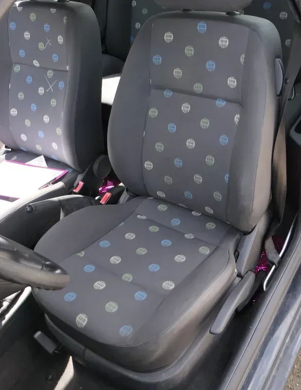 Seat Arosa VW Lupo Sitz vorn links Fahrersitz Höhenverstellung höhenverste rot - Bild 1