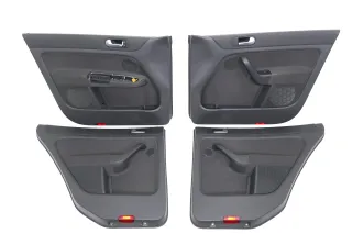 VW Golf Plus 5M 4x Türverkleidung Verkleidung Tür vorn hinten links anthrazit 88 - Bild 1