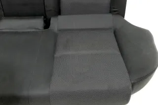 Audi A4 B6 B7 8E Limousine Sitz Rückbank Rücksitzbank hinten schwarz II - Bild 2