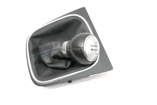 VW Golf 5 Schaltknauf Schaltsack Schaltung Schaltknüppel 5-Gang blaue Nähte - Bild 2
