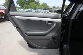 4x Audi A4 8E B6 Türverkleidung Verkleidung Tür vorne + hinten schwarz links man - Bild 4