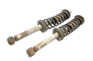 VW Polo Kombi Classic 6KV Feder Federn hinten links+rechts 2x Stoßdämpfer hinten - Bild 1