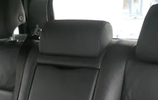 Audi A4 B6 8E Kopfstütze hinten in der Mitte schwarz soul Leder - Bild 1