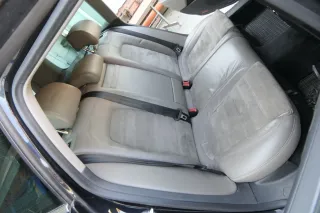 VW Passat 3C Kombi Sitz Rückbank Rücksitzbank Sitze Leder Lehne latte macchiato - Bild 1