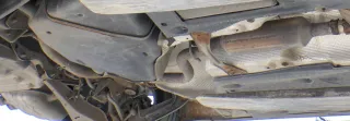VW Passat 3C Auspuff Endschalldämpfer Mittelschalldämpfer 2,0 TDI BKP 103kw BMA - Bild 3