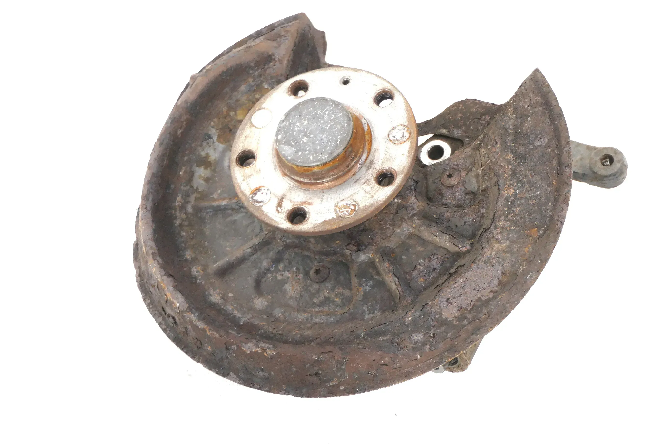 VW Golf 1K 5K 6 5M Plus Achsschenkel Radlagergehäuse hinten rechts - Bild 1