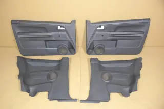 VW Fox 5Z Türverkleidung Verkleidung Tür vorne hinten rechts links schwarz man - Bild 1
