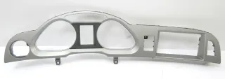 Audi A6 4F Tacho Tachometer Abdeckung Verkleidung silber Blende - Bild 1