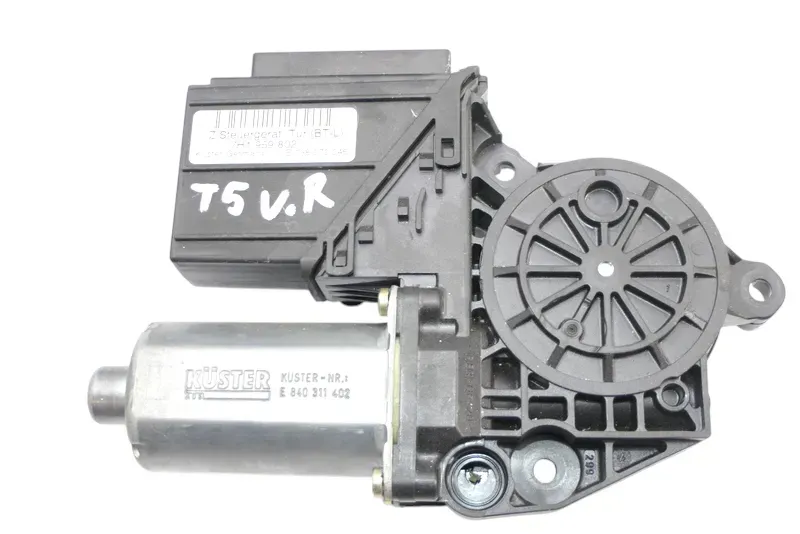VW T5 ektrischer Fensterheber Motor vorne rechts 7H1959802 Steuergerät Tür - Bild 1