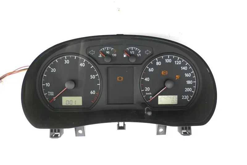 VW Polo 9N Tacho Tachometer Kombiinstrument 242.000km 6Q0920820N 1,2 47kw 40kw - Bild 1