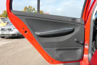 1 x Skoda Fabia 6Y Türverkleidung Verkleidung Tür hinten links schwarz onyx - Bild 1