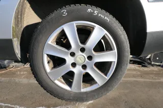 Passat 3C Golf Reifen Winterreifen 205/55 R16 91T Alufelgen Felgen 5-6mm Borbet - Bild 5